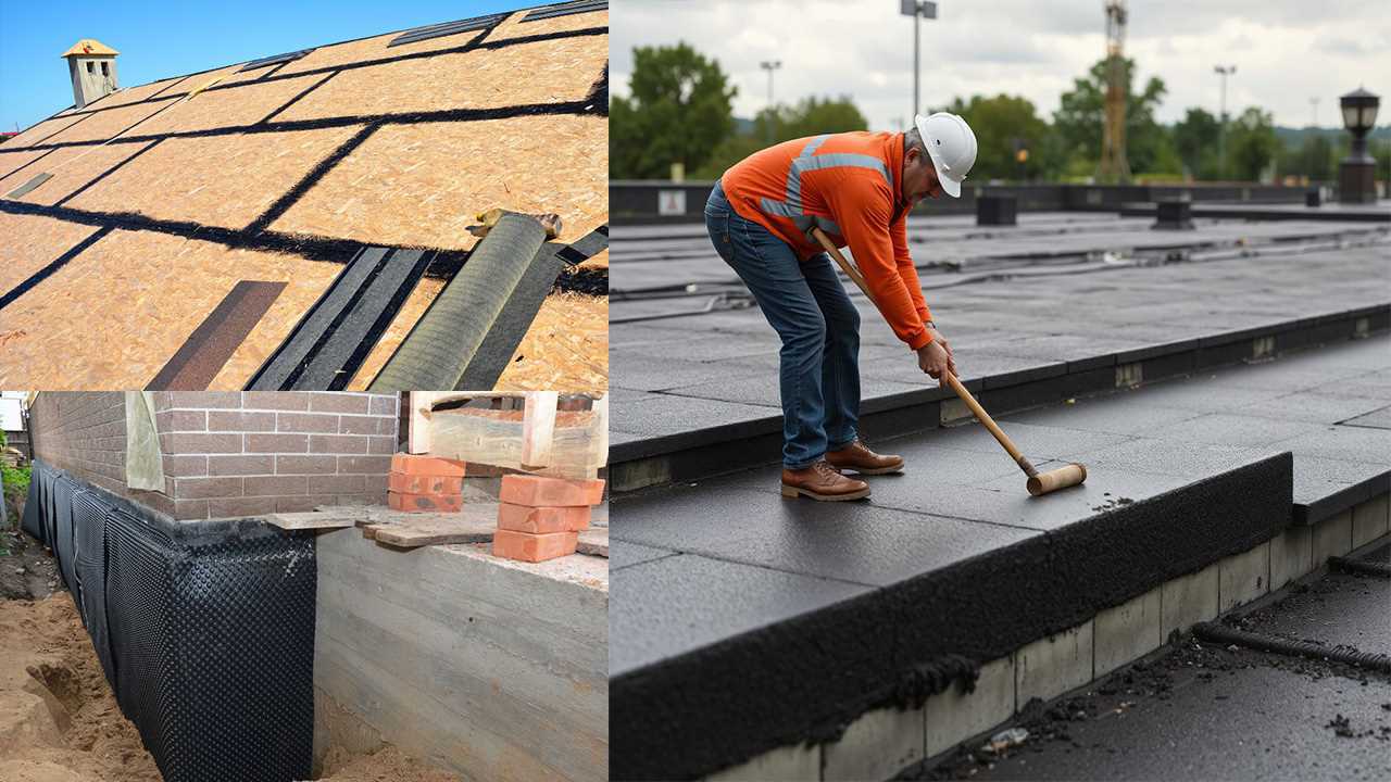 Bitumen Role in Waterproofing Projects 